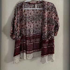 Floral cardigan